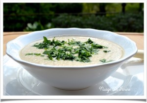 Crème de céleri rave