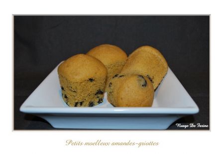 Petits moelleux amandes-griottes