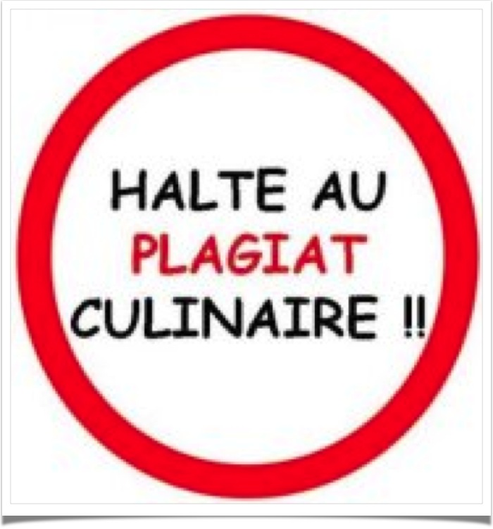 Halte au plagiat culinaire!