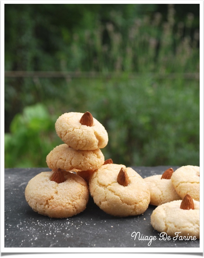 Amaretti citron et eau de fleur d’oranger