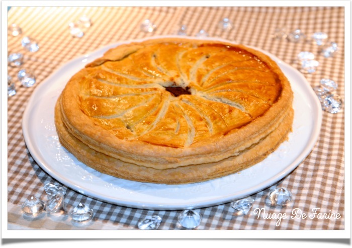 Galette des rois aux poires et chocolat pour gourmands….