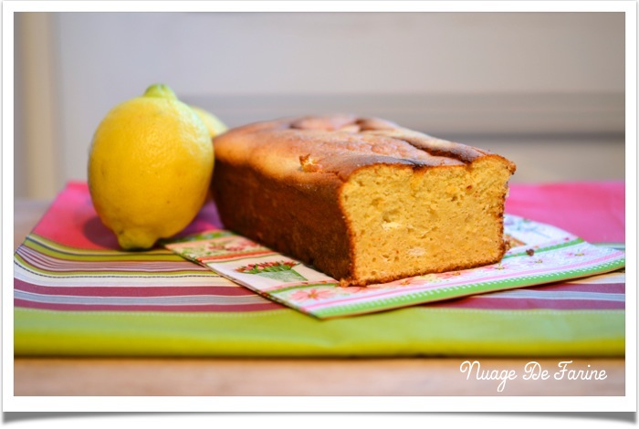 Cake au citron sans produits laitiers