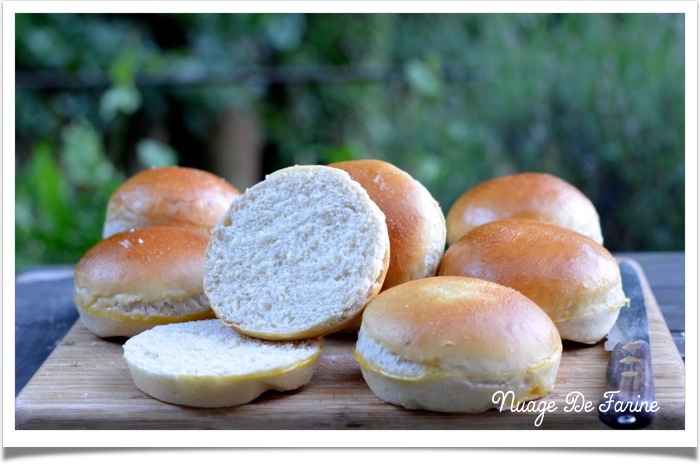 Petits pains pour hamburger