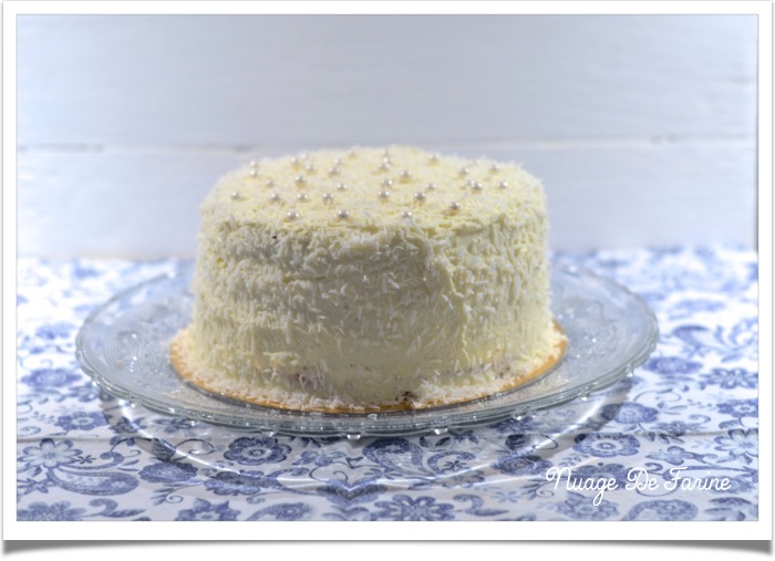 Gâteau blanc