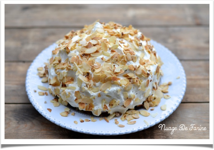 Boule de neige ou bûche immaculée….enfin presque!