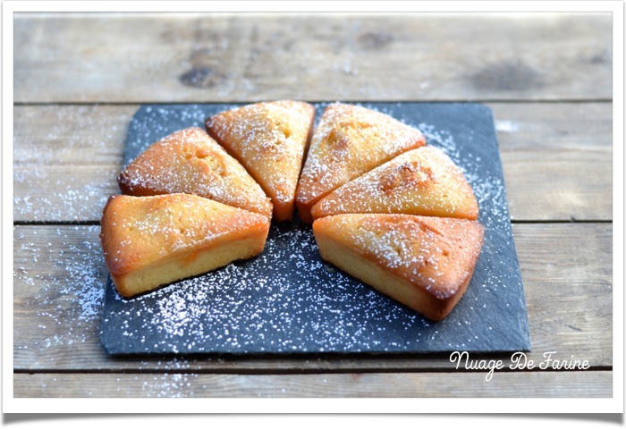 Gâteau aux amandes et clémentines