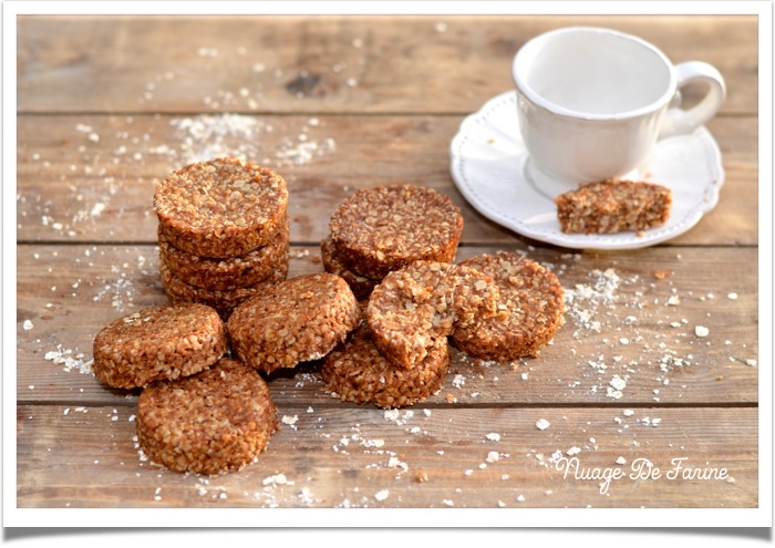 Biscuits aux flocons d’avoine