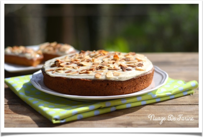 Carrot cake à la suédoise …Morotskaka si vous comprenez le suédois….