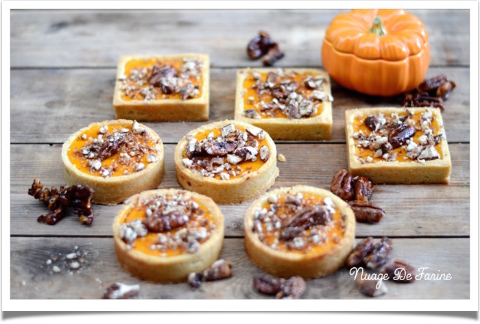 Pumpkin pie / tartelettes au potimarron