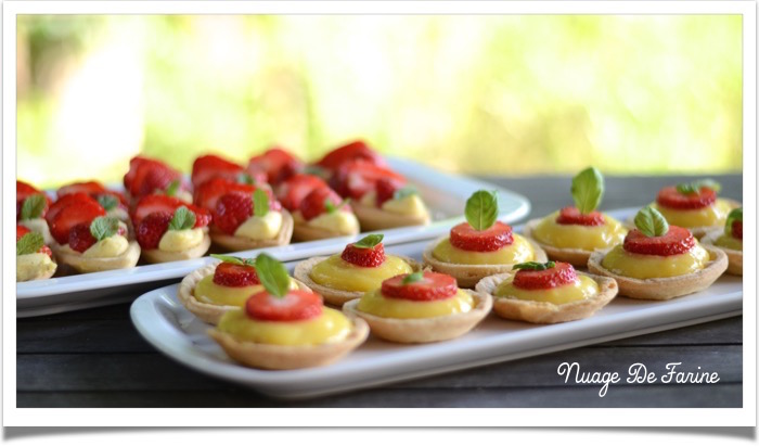 Tartelettes/barquettes fraise ou citron6