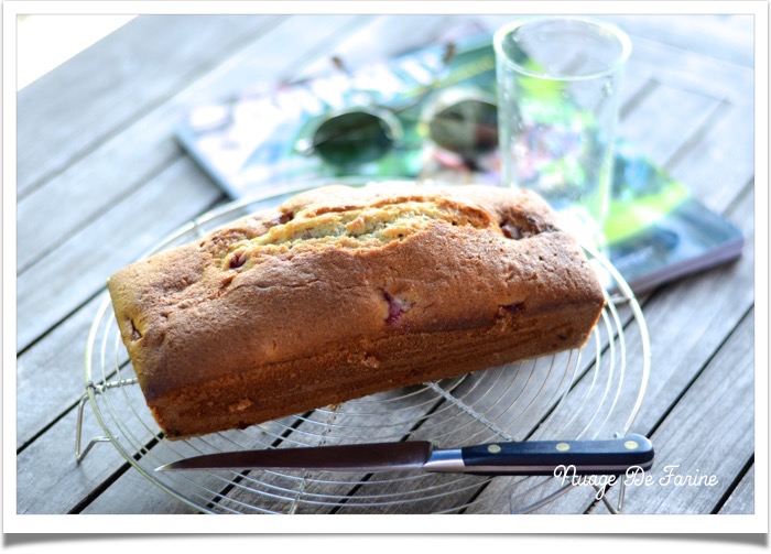 Cake aux fraises très moelleux