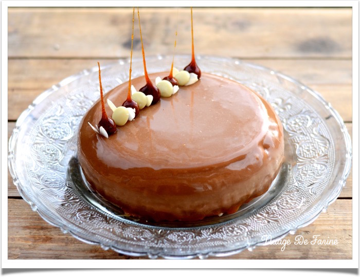 Entremet au caramel