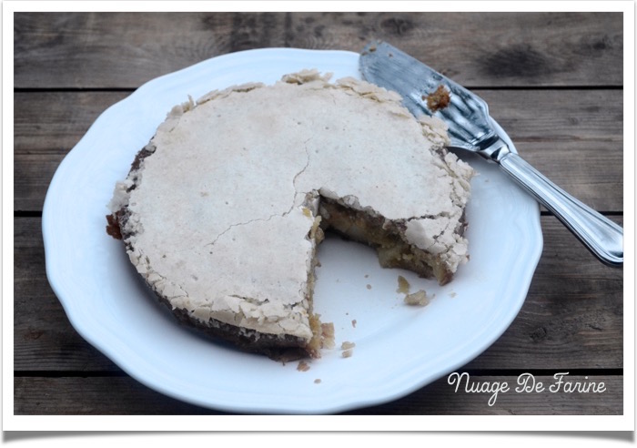 Gâteau macaroné aux pommes