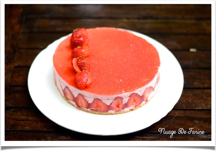 bavarois aux fraises