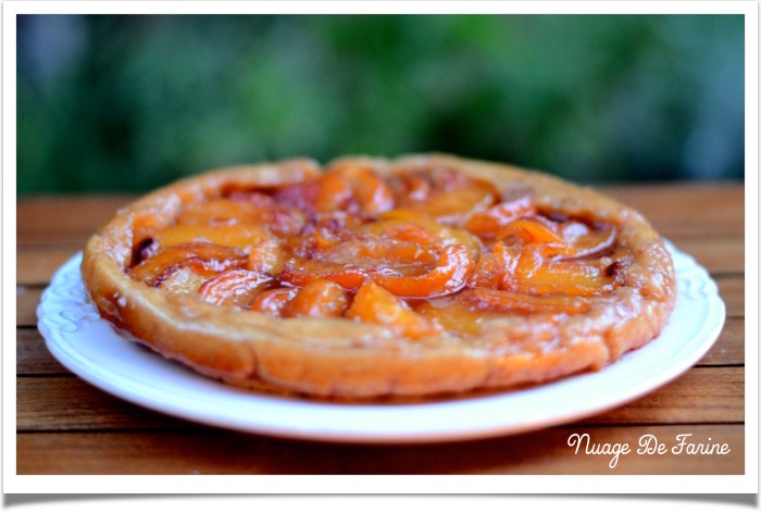 tarte tatin aux pêches