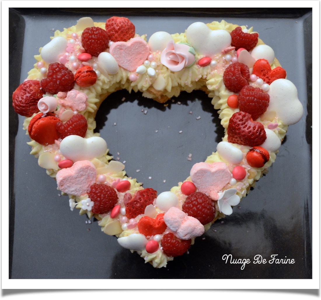 Number cake … Heart cake….