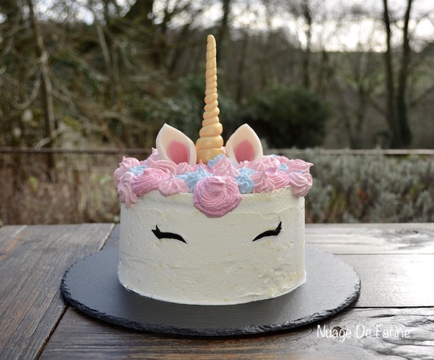 Gâteau licorne - Cake design