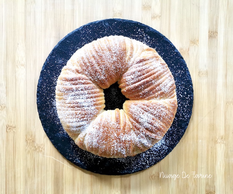 Pain façon « pelote de laine » ou « wool roll bread »