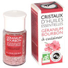 Cristaux d'huile essentielle