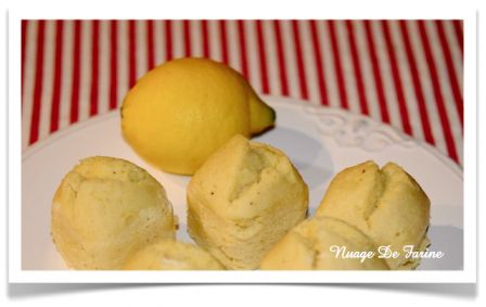 Petits gâteaux acidulés aux amandes