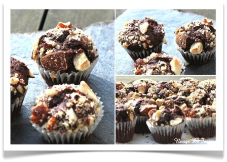 Minis bouchées au chocolat