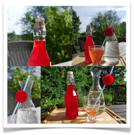 Sirop de fraises