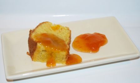 gâteau renversé à l'orange