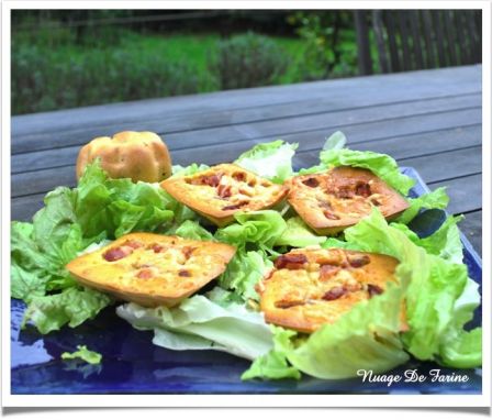 Petites quiches sans pâte