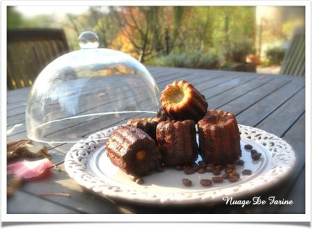 Cannelés au café