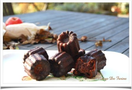 Cannelés au chocolat