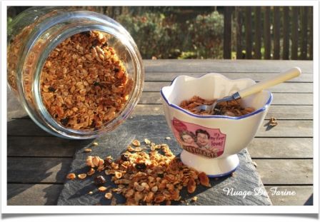 Granola orangé