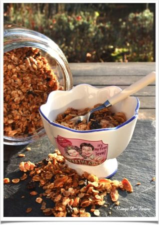 Granola parfumé à l’orange