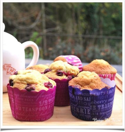 Muffins aux airelles