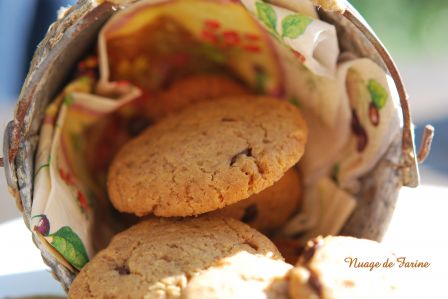 cookies cacahuète