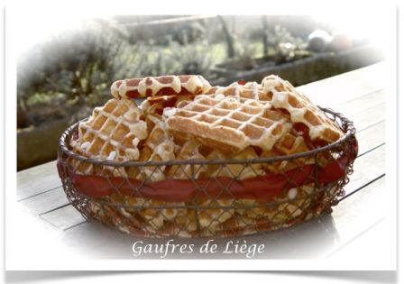 gaufres au sucre