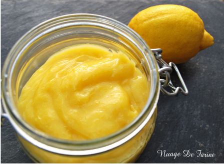 Pâte à tartiner au citron ou lemon curd sans beurre