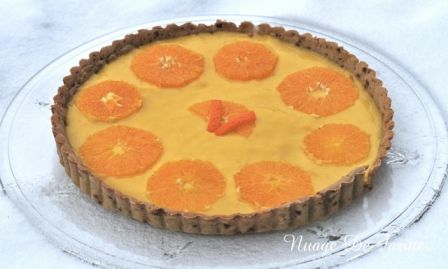 tarte à l'orange