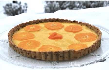 tarte à l'orange