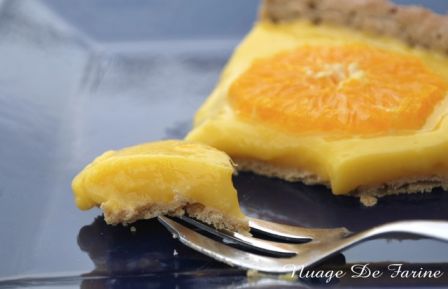 tarte à l'orange