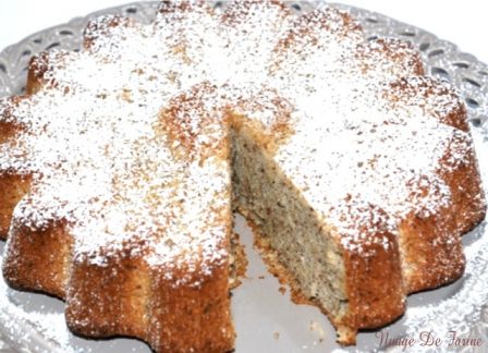 gâteau léger aux noisettes