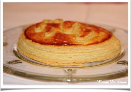 Galette à l'abricot curd