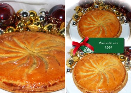 Galette des rois aux pommes et noisettes