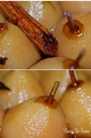 poires pochées