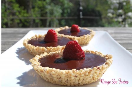 tartelettes chocolatées au qunioa