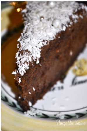 gâteau tout chocolat