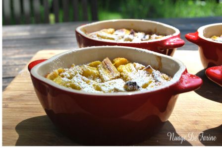 Clafoutis de rhubarbe