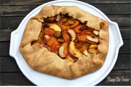 tourte aux fruits