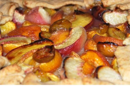 tourte aux fruits