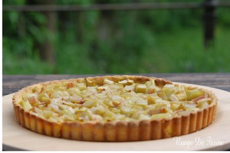 tarte à la rhubarbe