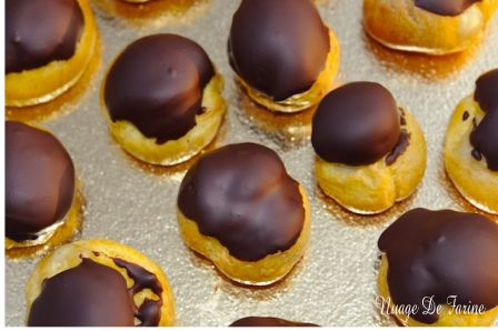 petits choux au chocolat